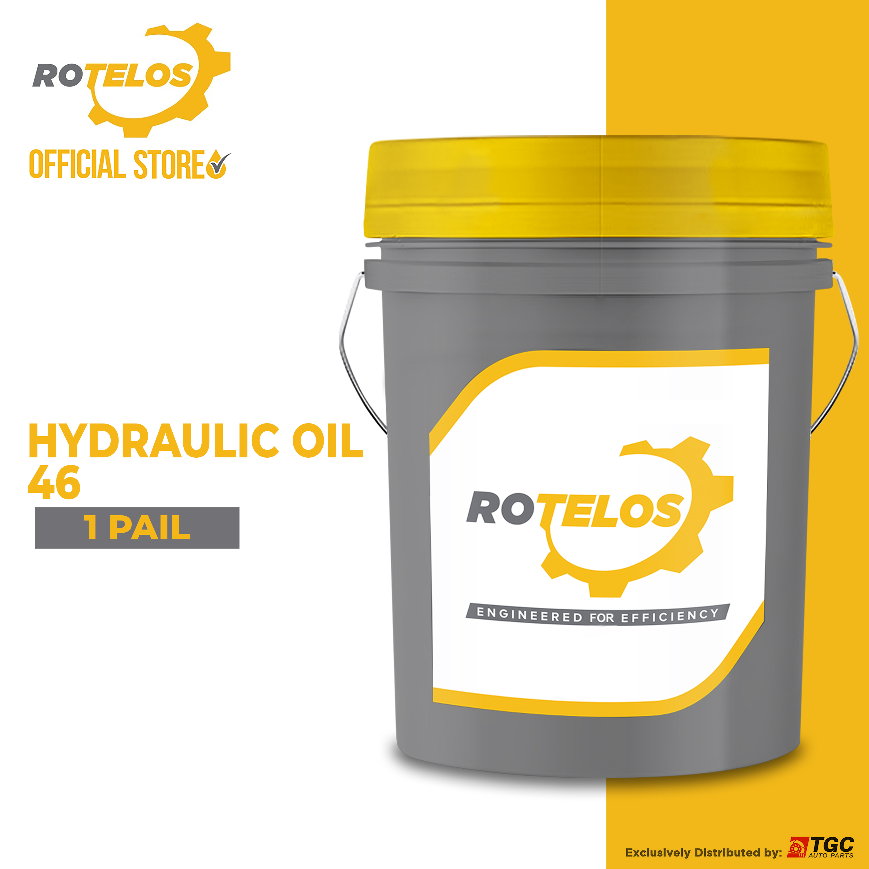 Rotelos Hydraulic Oil VG 46 1Pail Lazada PH