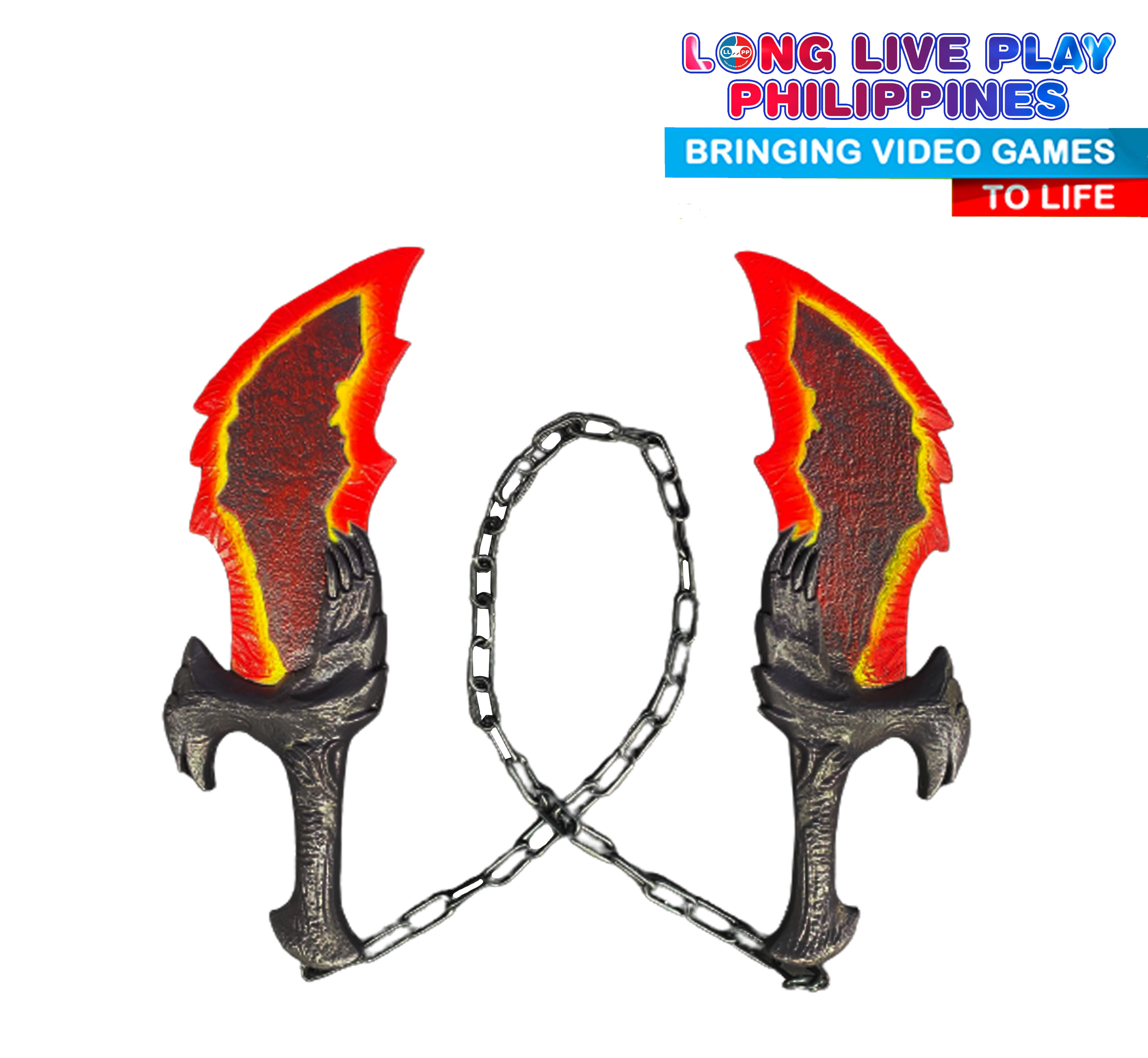 Blade of Chaos Set With Chain God Of War Blades Of Chaos Made Of Hard