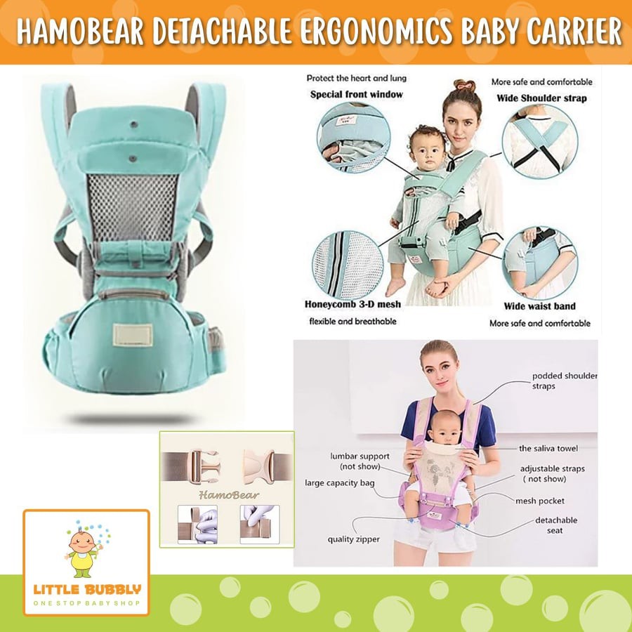 HamoBear Detachable Ergonomics Baby Carrier Lazada PH