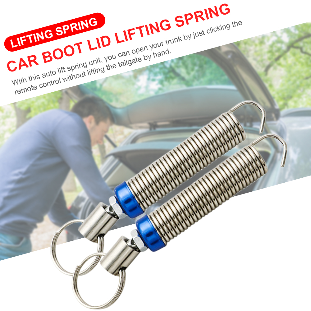 Car Boot Lid Lifting Spring Alloy Trunk Spring Lifting Device with Clip Trunk  Lid Automatically Open Spring Trunk Lift Support Automobile Parts
