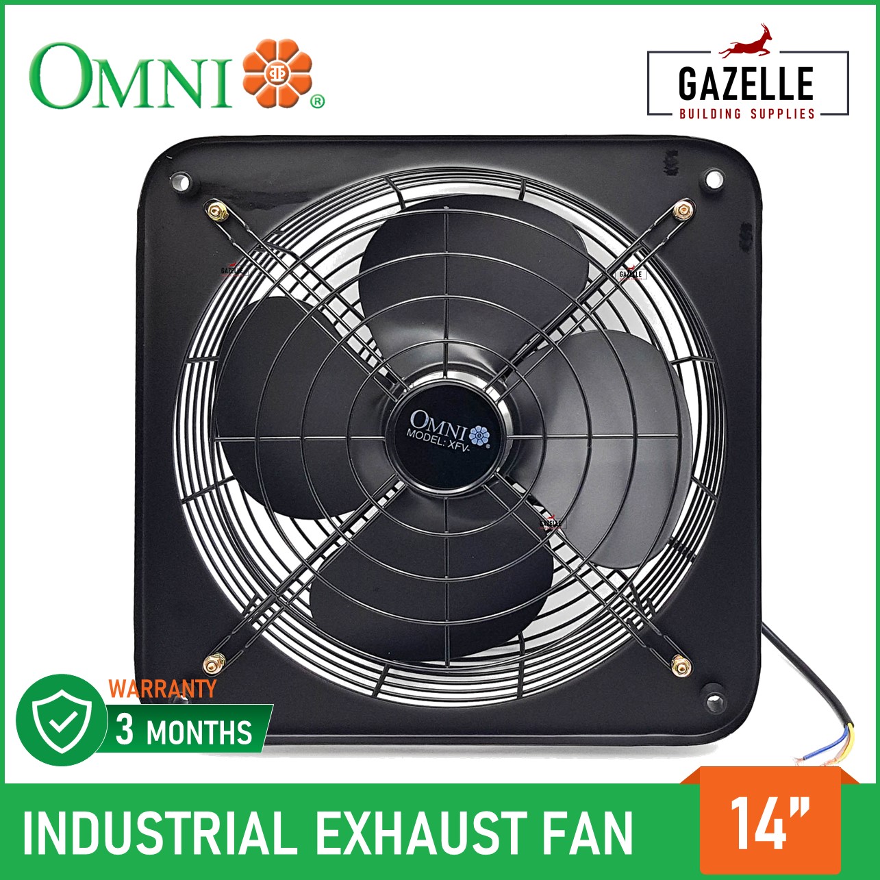 Omni Industrial Exhaust Fan 14 XFV 350 Lazada PH