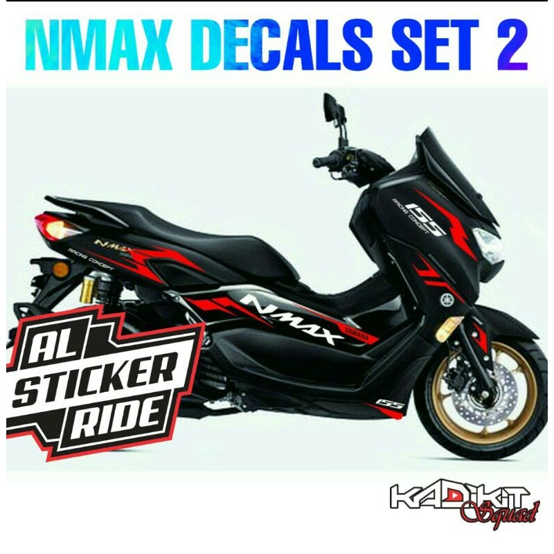 Yamaha Nmax Decals Set Waterproof Sticker For V And V Lazada Ph