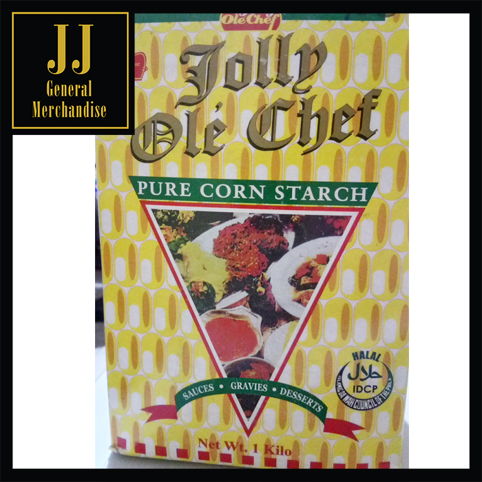 Jolly Ole' Chef Pure Corn Starch 1 kilo Lazada PH