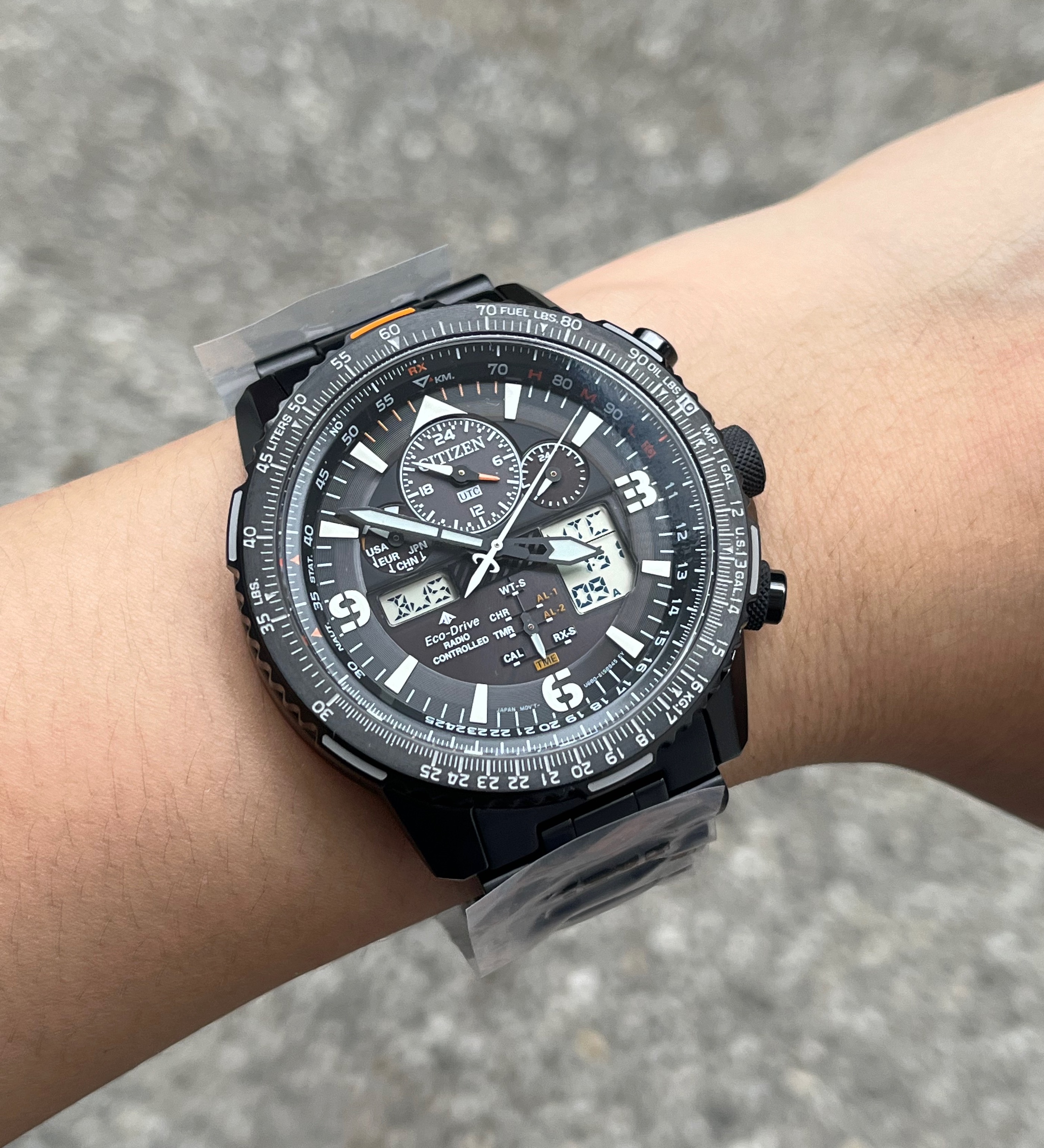 Chronograph Citizen Promaster Skyhawk At Jy8075 Citizen Promaster