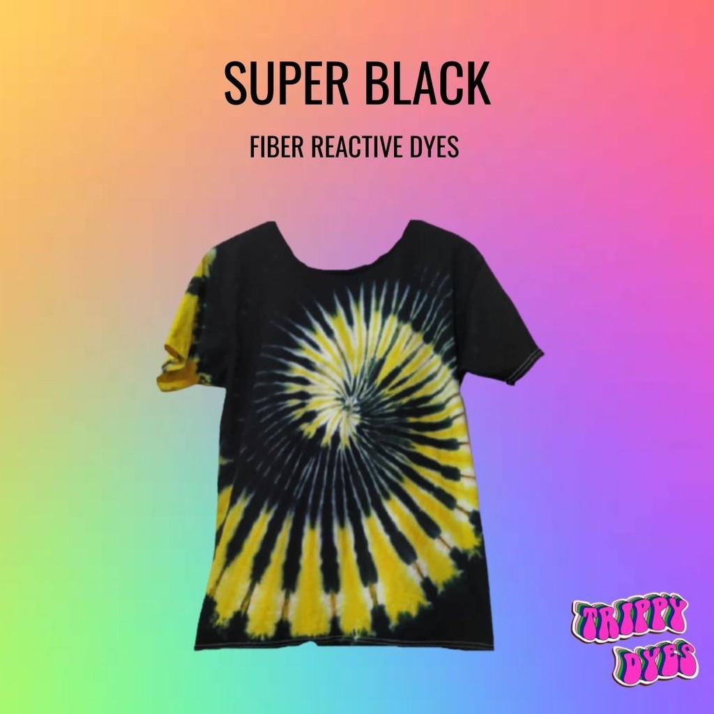 Super Black Reactive Dyes (Fiber Reactive Dyes From Trippy Dyes ...