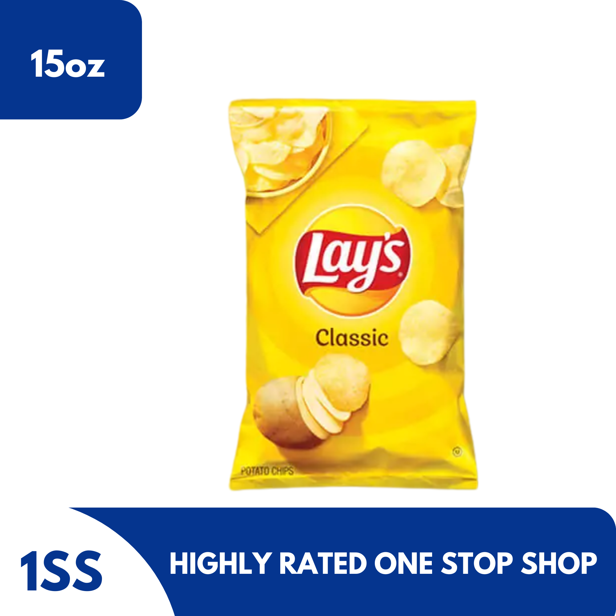 Lay's Classic Potato Chips, 15oz Lazada PH