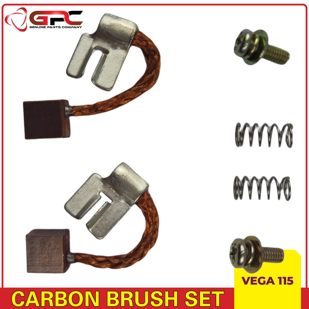Yamaha Vega 115 GPC Carbon Brush Set / Starter Motor Repair Kit Lazada PH