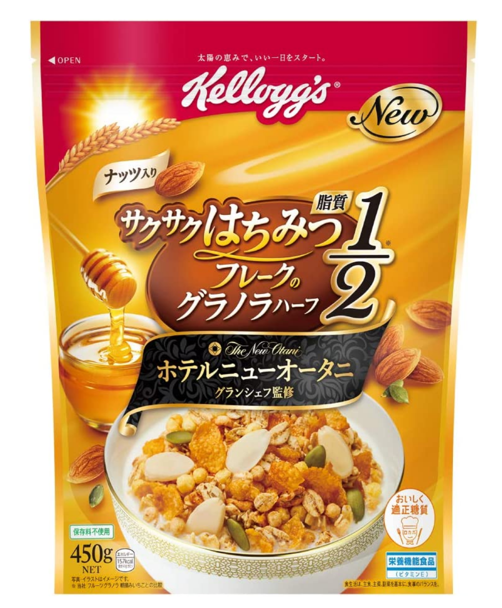 JAPAN Kellogg's Granola Cereal 50 Less Calories Fruit Granola