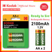 Kodak Pre-charged AA Battery 2100mAh - 2 pcs