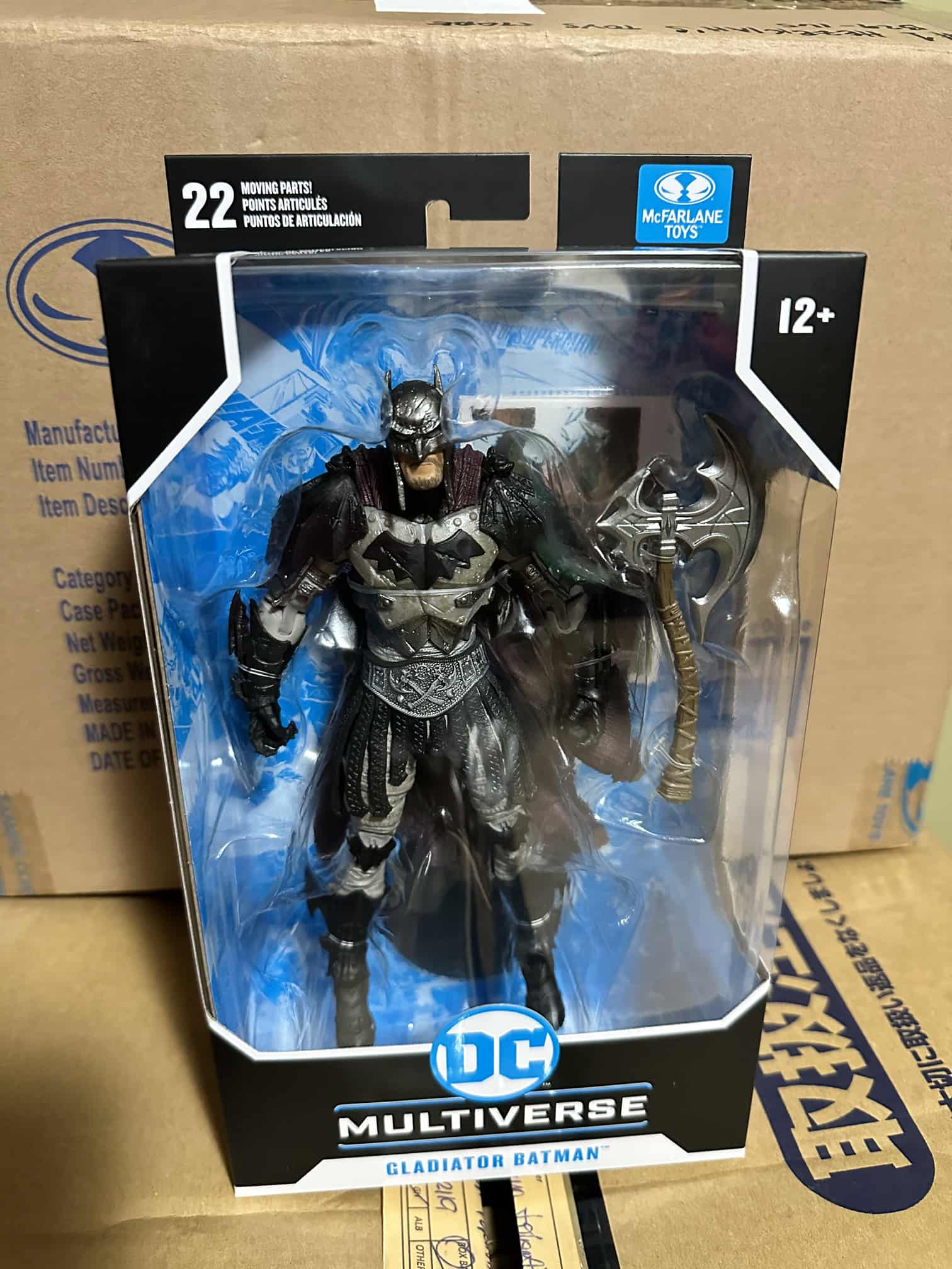 MCFARLANE DC MULTIVERSE GLADIATOR BATMAN 7” Action Figure New in Box ...