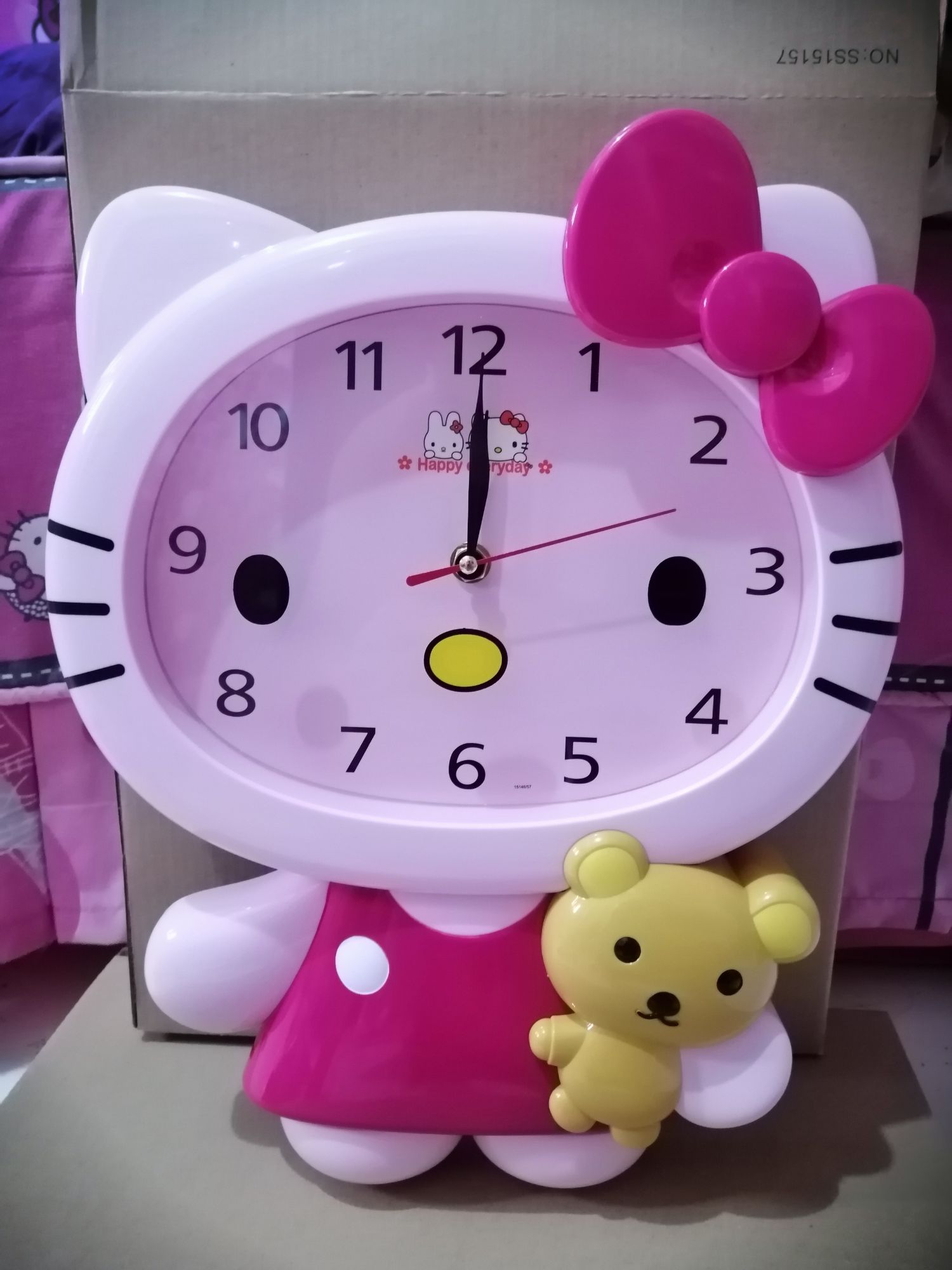 Hello Kitty Wall Clock Lazada Ph