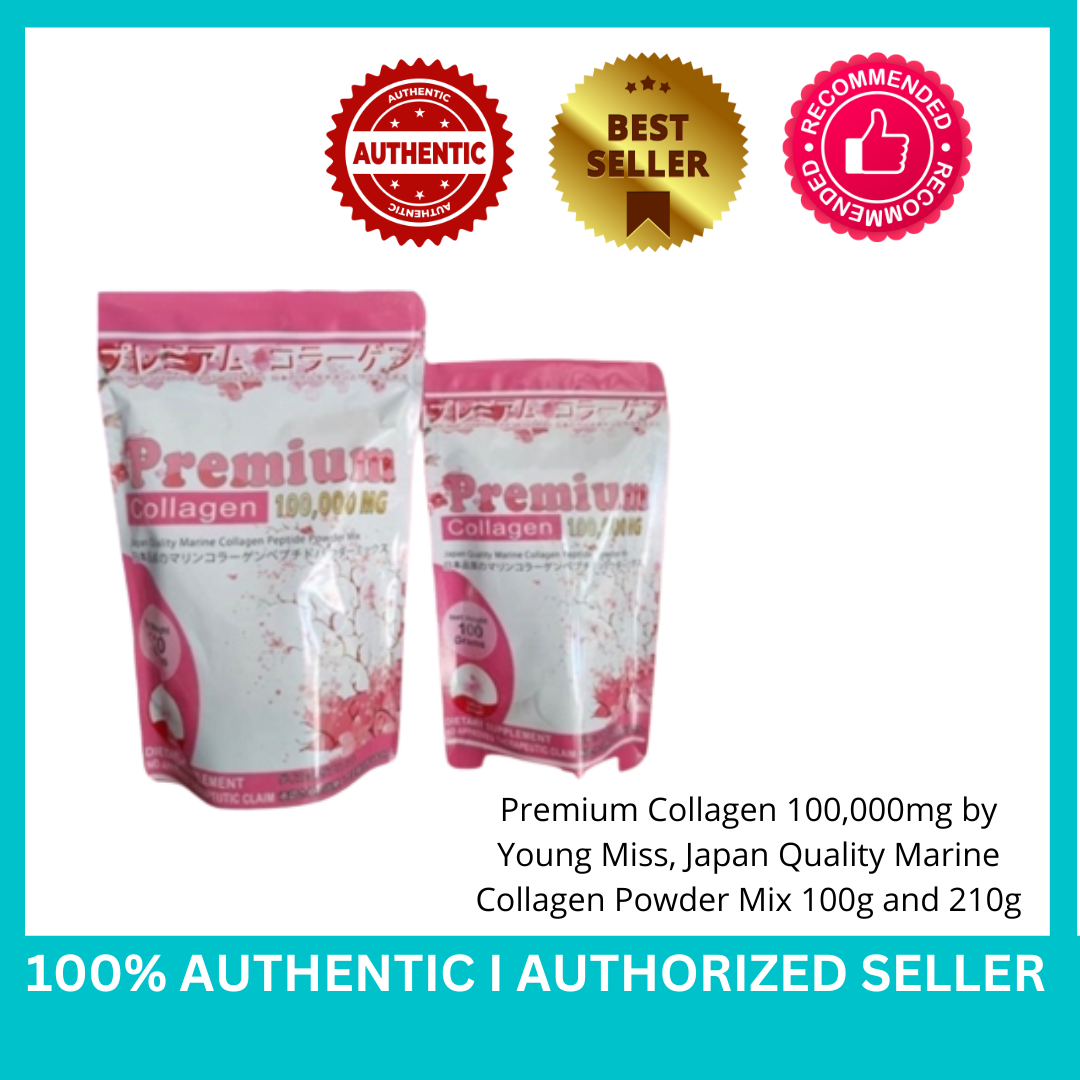 Premium Collagen 100,000mg by Young Miss, Japan Quality Marine Collagen ...