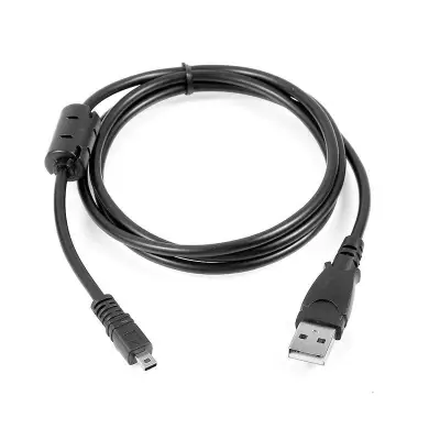USB 2.0 Charger Data 8Pin Cable For Panasonic Lumix DMC-ZS30 DMC-TZ40 Camera