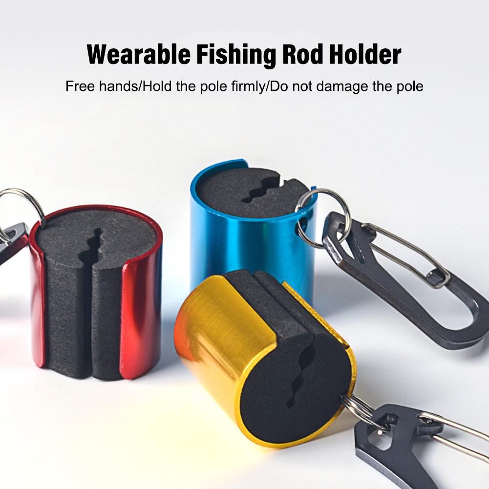 Wearable Fishing Rod Holder Portable Fishing Rod Clip With