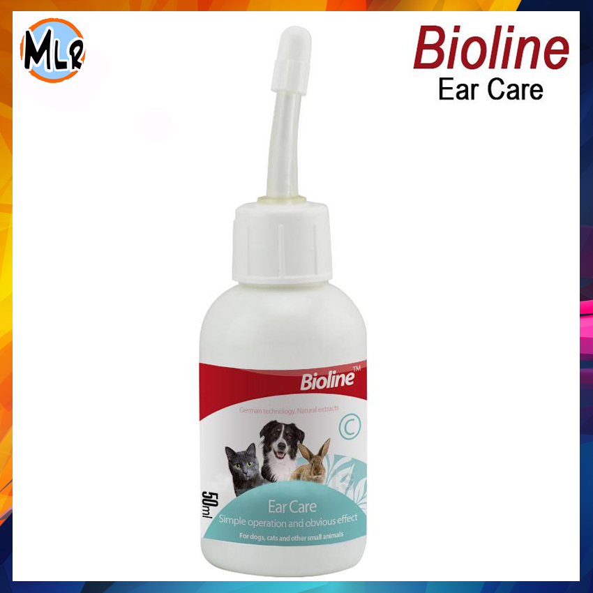 Bioline Ear Care for Dogs, Cats and Rabbits (50ml) Lazada PH