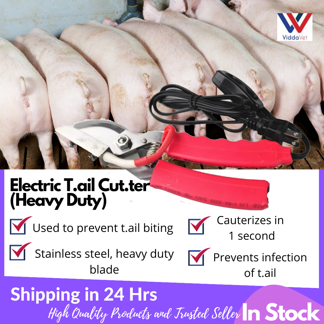 Heavy Duty Electric Tail Cutter for Piglets electric pig tail cutter