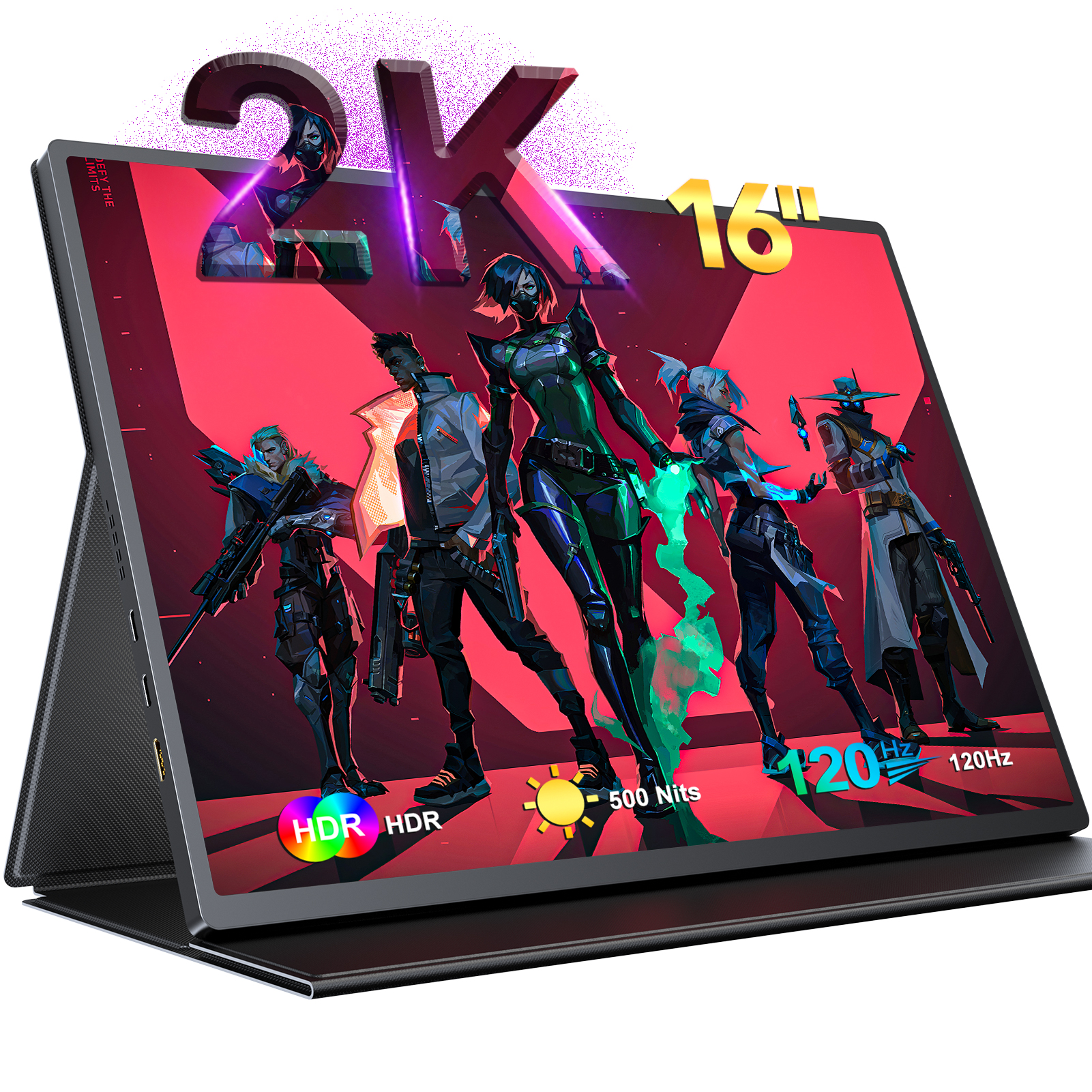 UPERFECT [Local delivery] 2K 120HZ Portable Monitor 2560 x 1600 Mobile