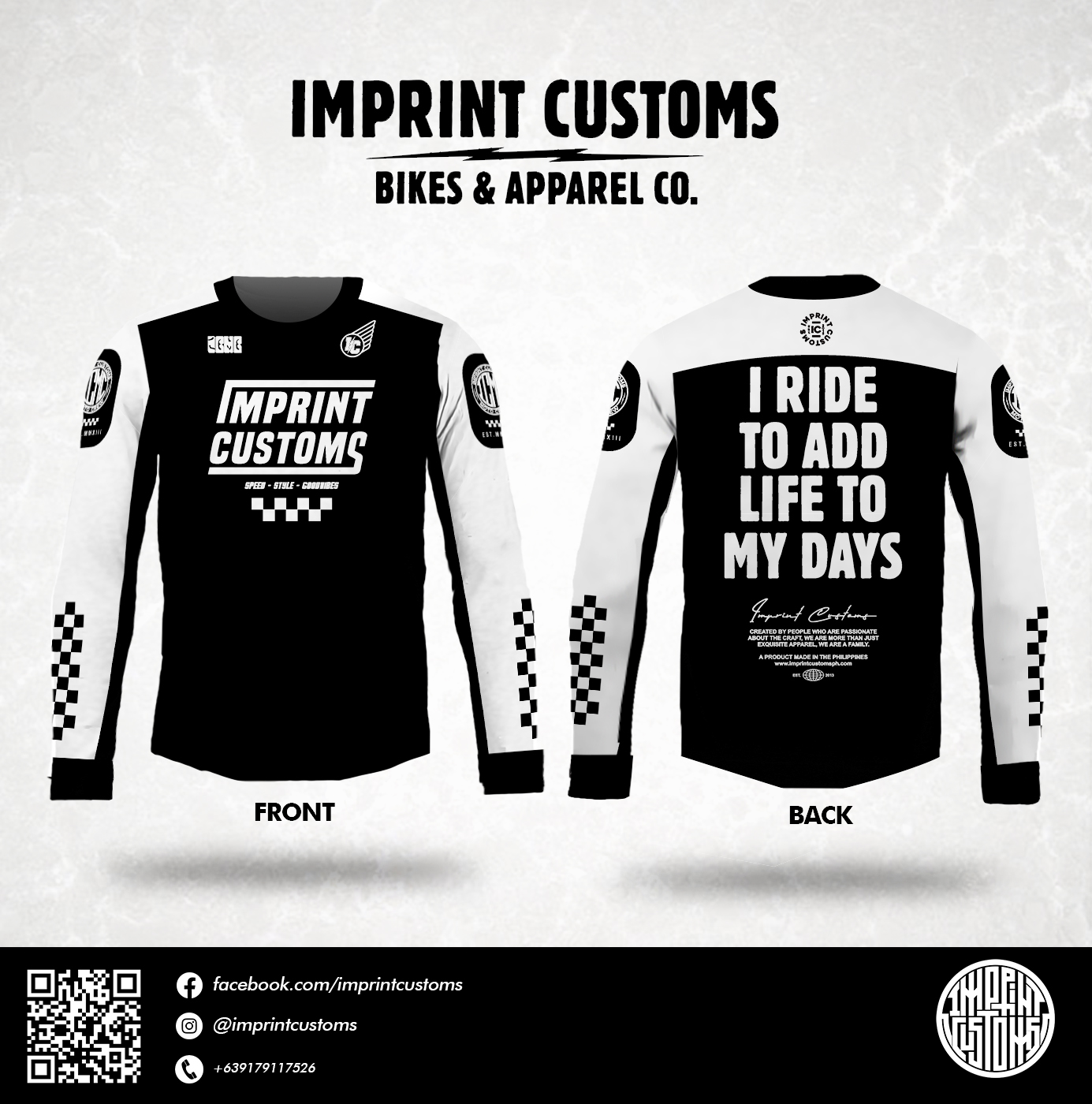 Imprint Customs Oliver Riding Jersey Lazada PH