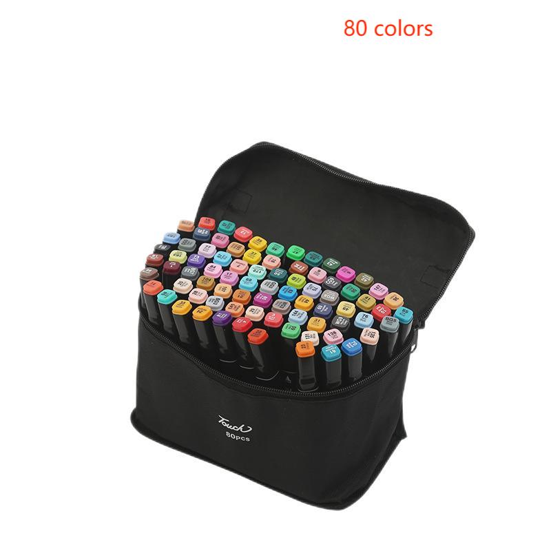 JLIFE colored markers set alcohol markers 80 pcs marker color pen