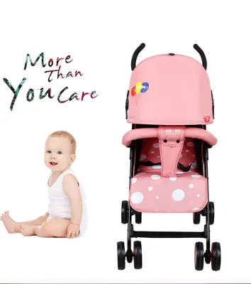 (COD+Free shipping) stock baby stroller high quality stroller portable stroller multifunctional baby travel system baby stroller rocker pocket travel foldable stroller blue pink baby stroller suitable for 0 to 3 years old babies