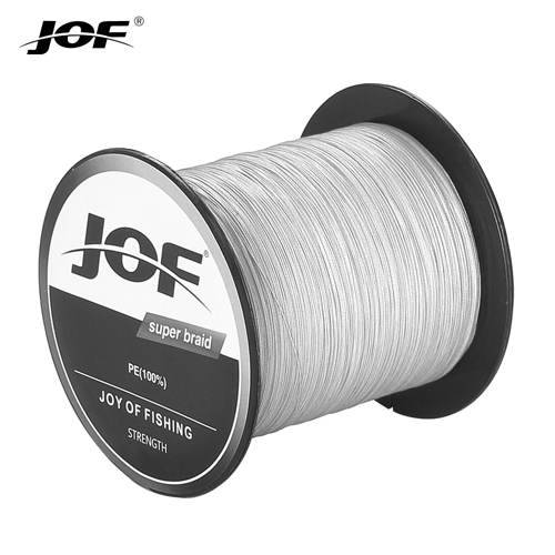 JOF 500m 8 Strand Japan Super Strong PE Braided Fishing Line Multifilament  Braid Thread 8 Braid