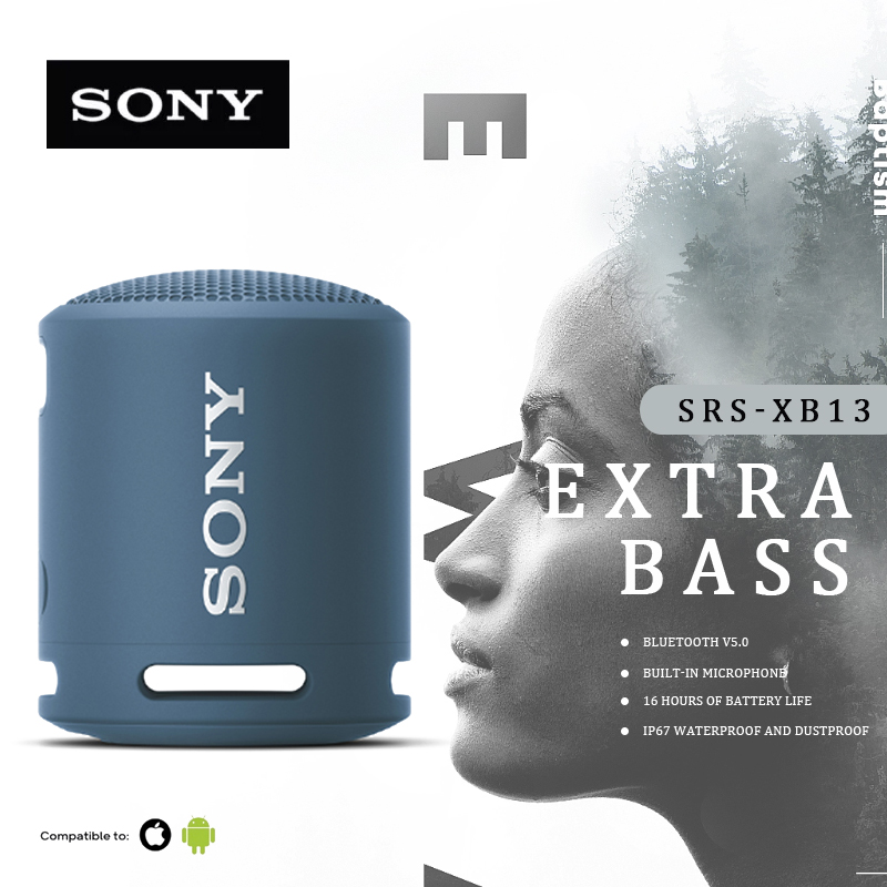 Introducing the Sony SRS-XB13 EXTRA BASS™ Portable Bluetooth