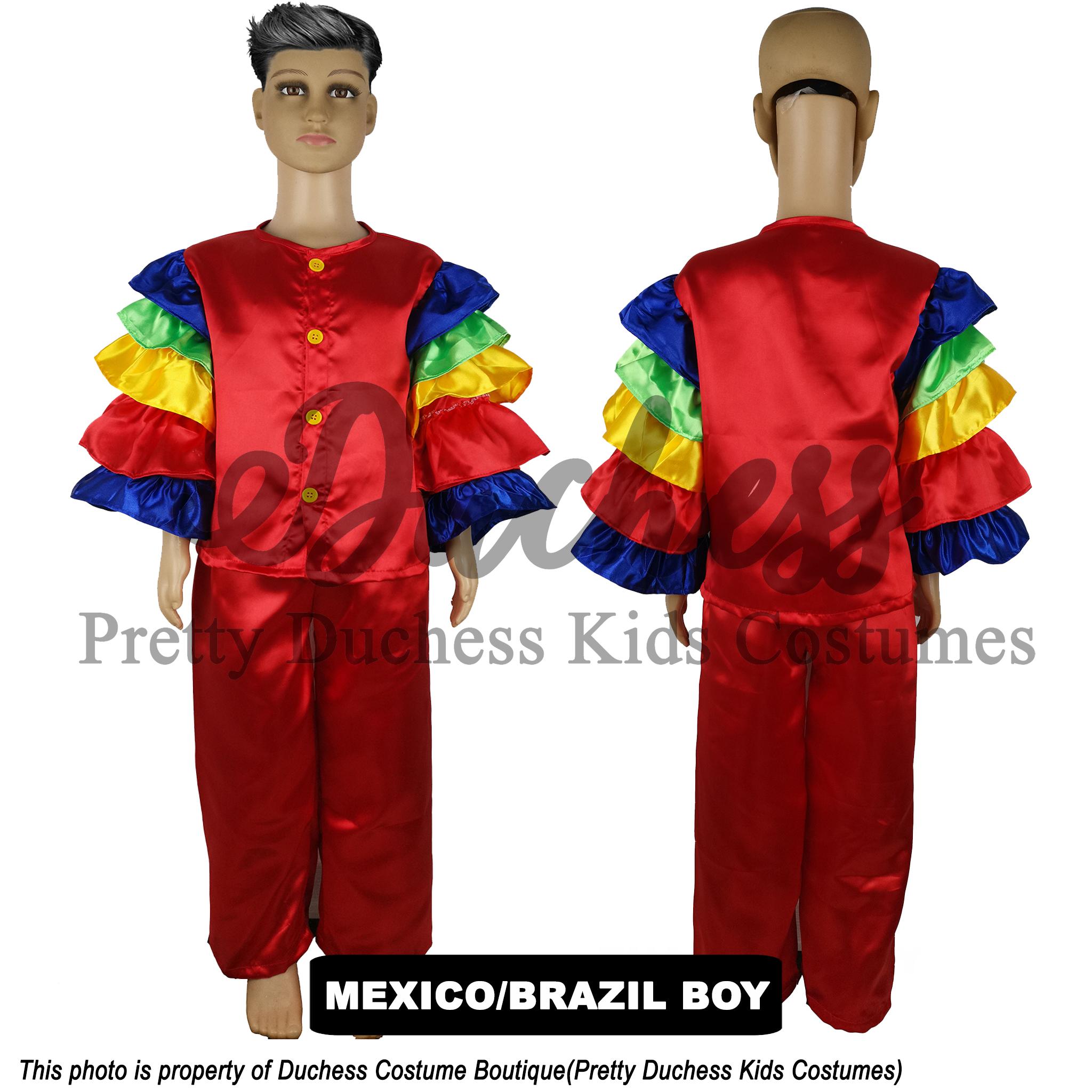 United Nations Brazil Boy Costume For Kids | danielaboltres.de