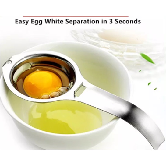 Stainless Steel Egg White Separator Egg Strainer Egg Leaker Egg