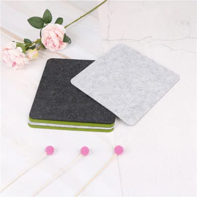 Sissi 1Pc felt mouse pad thickening office computer table mat desktop mouse mattress