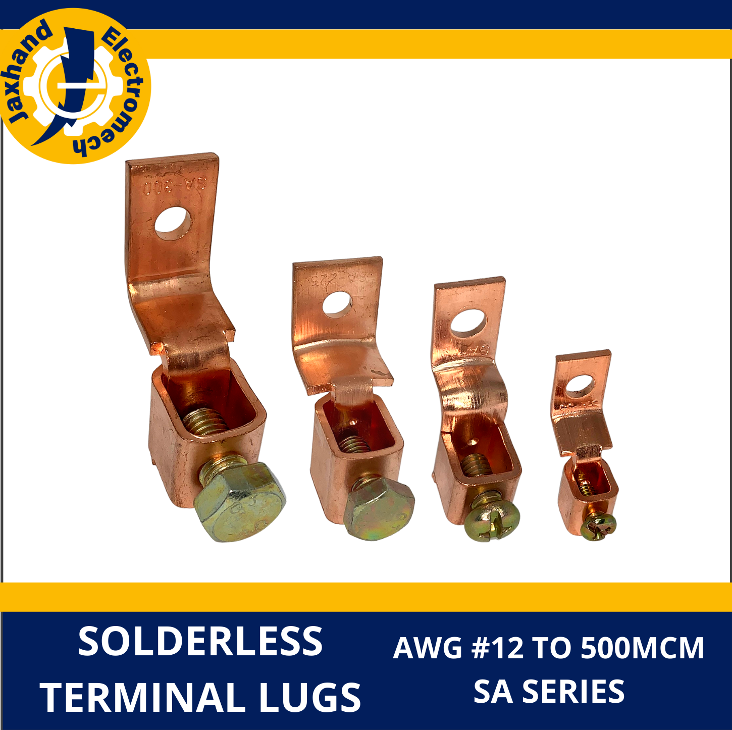 Solderless Terminal Lugs AWG12 to 500MCM Lazada PH