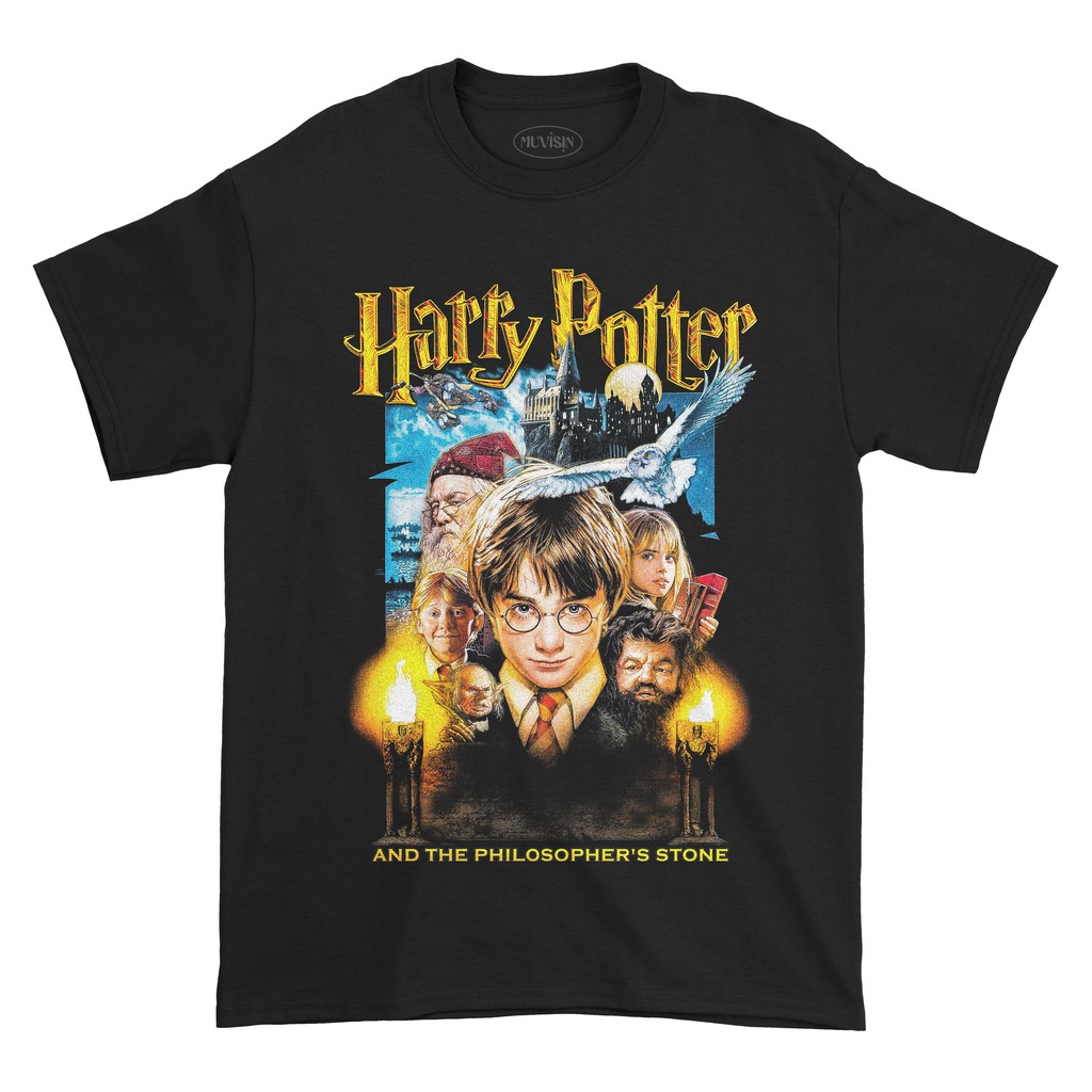 Film iMage T-Shirt Harry Potter Real Donna-S-Blu Navy 