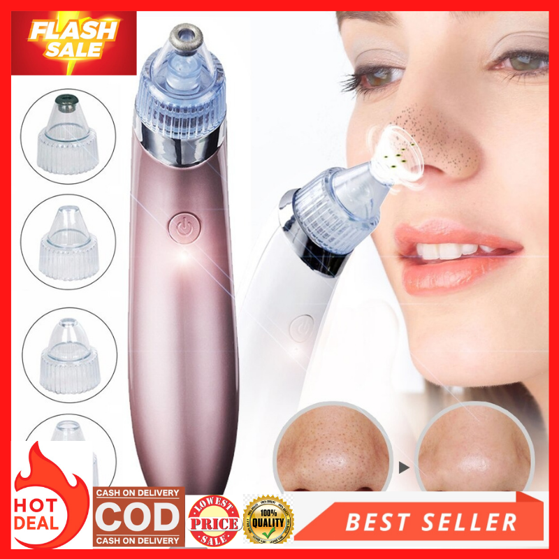 Ezcollection Rechargeable Blackhead Remover Portable Facial Cleaner Deep Pore  Acne Pimple Removal Vacuum Suction Diamond Beauty Tool Face Household SPA  Skin Care Face Vacuum pore cleaner Facial Skin Care Acne Blackhead Remover |
