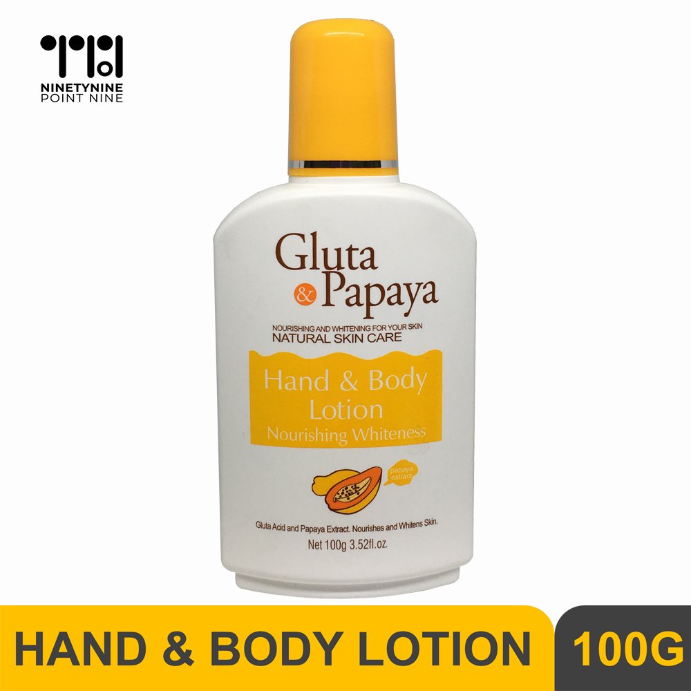 99.9 Gluta & Papaya Hand & Body Lotion for Women [AN030] Lazada PH
