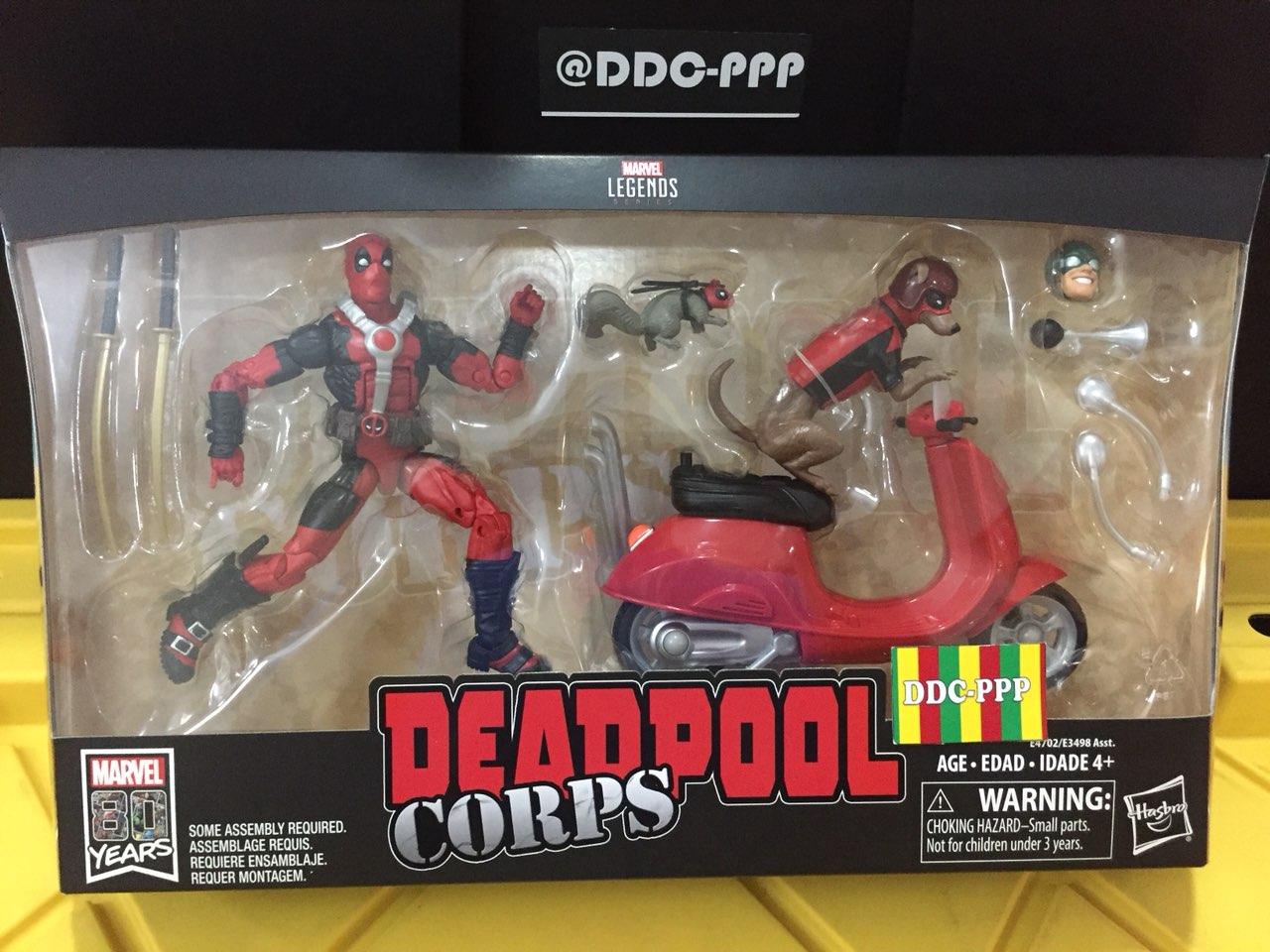 MARVEL LEGENDS DEADPOOL SCOOTER DEADPOOL CORPS 80TH ANNIVERSARY ...