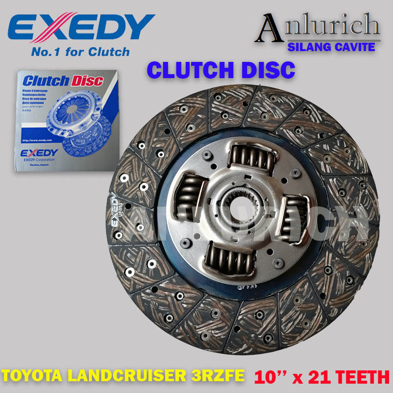 Exedy CLUTCH DISC Toyota Landcruiser 3RZFE Part no.TYD135U OEM NO.31250