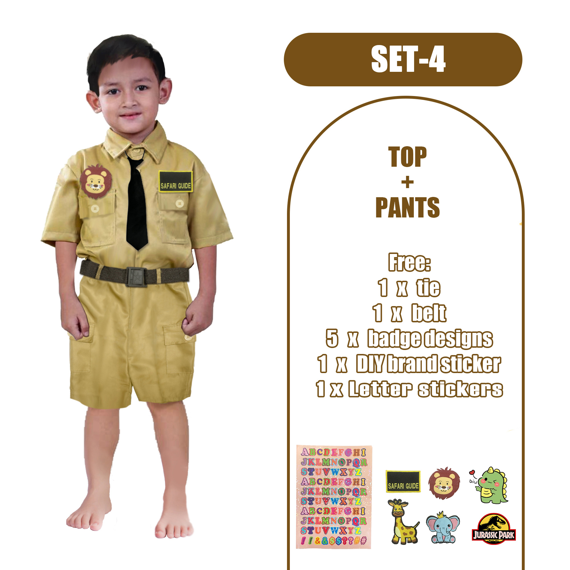 Children's Show Zookeeper Show Costume Forest Ranger Costume Birthday ...