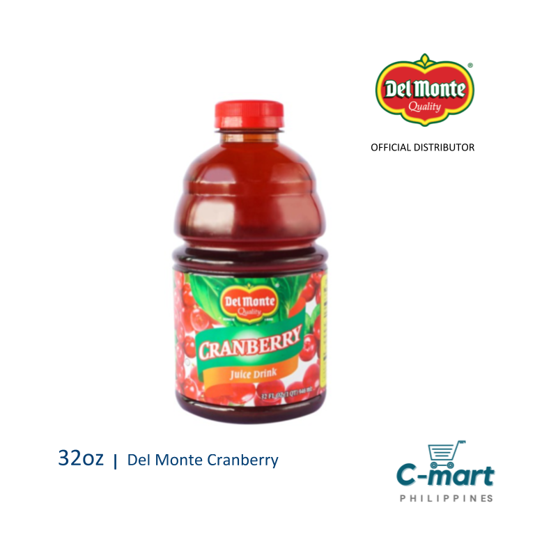 Del Monte Cranberry Juice In 32oz Lazada Ph 9735