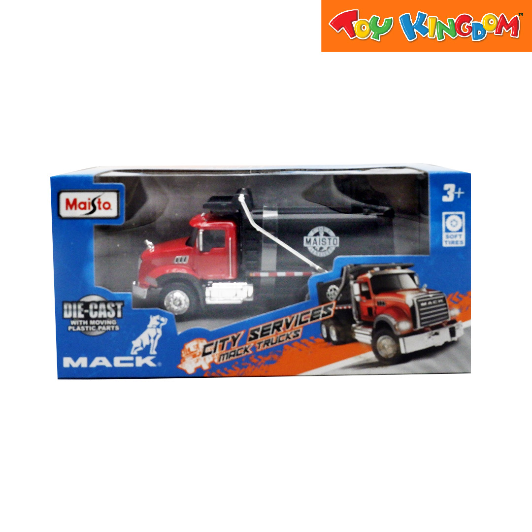 Maisto City Services Mack Trucks Dump Truck 4.5 inch DieCast Vehicle