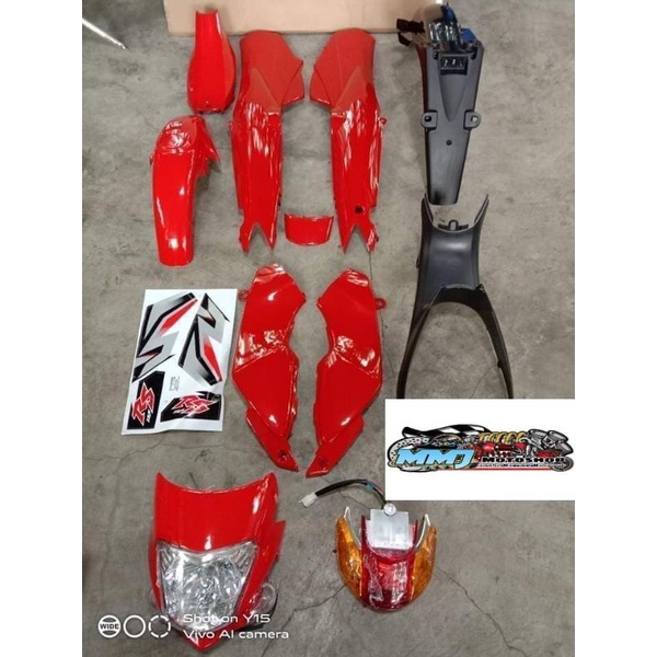 【factory outlet】 RS125 FAIRINGS FULL SET WITH FREE BOLTS | Lazada PH