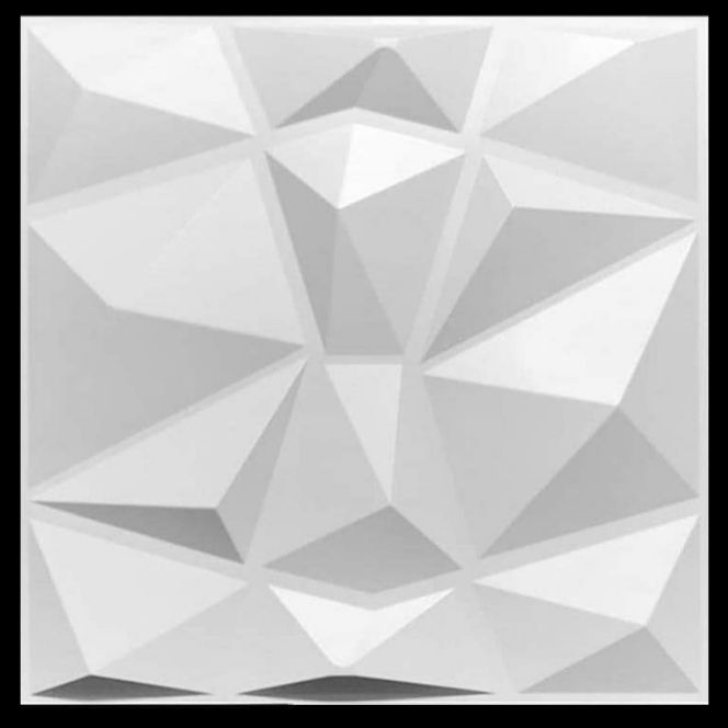 3D Wall Decor Prism Design 50cm x 50cm 3d wall decor 3d wall art