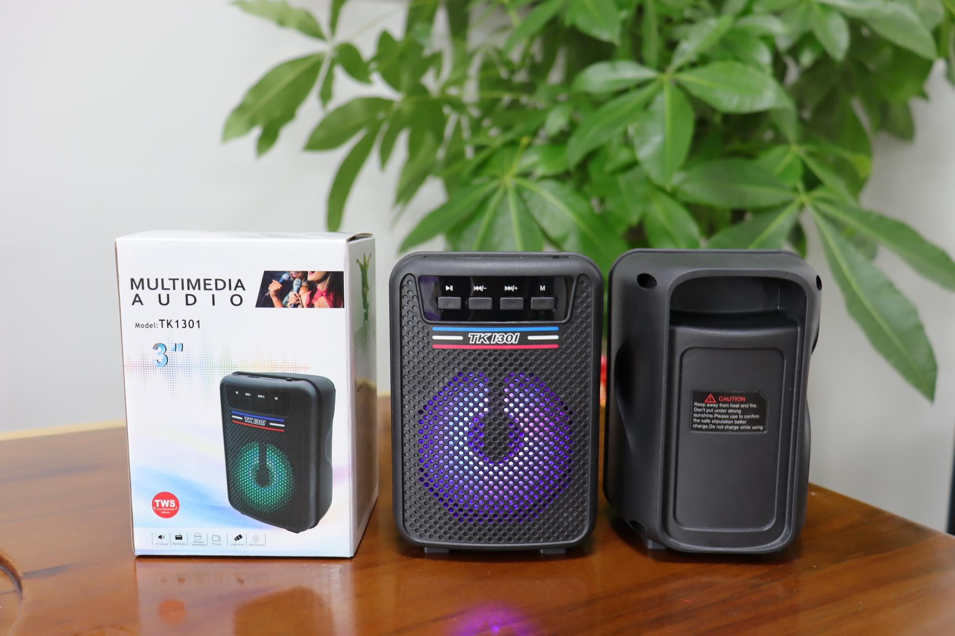 TECHNO HUB TK1301 Wireless Bluetooth Speaker EXTRA BASS 3 INCHES