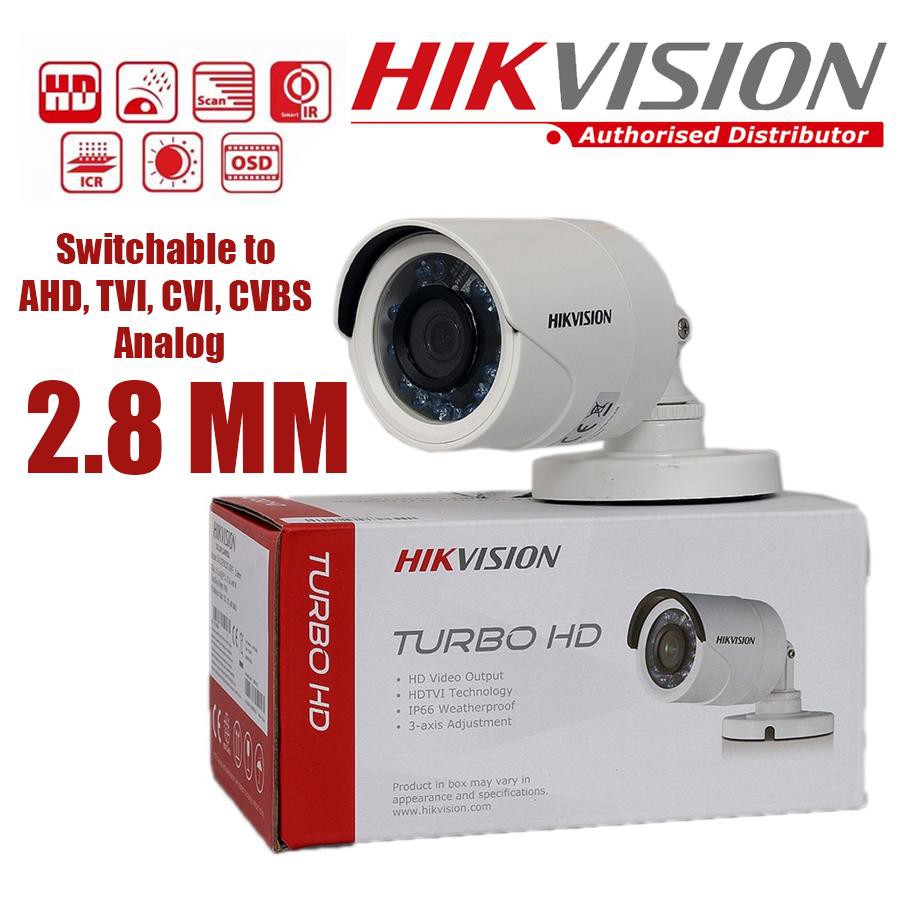 hikvision 720p 1mp turbo hd bullet camera ip66