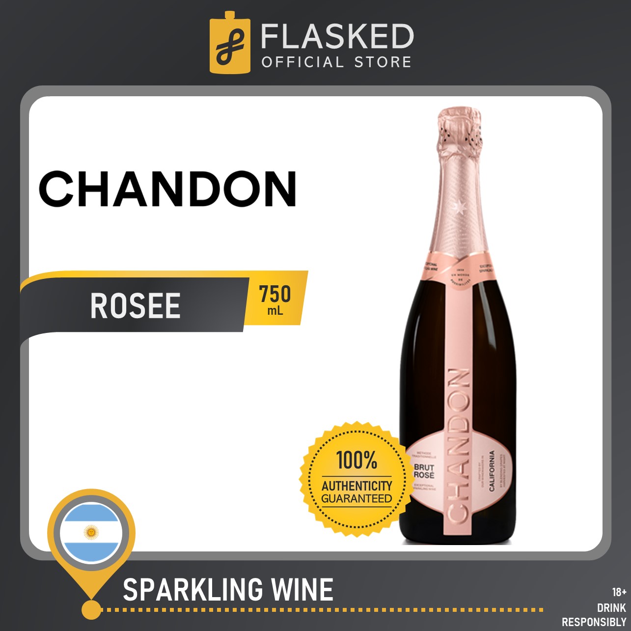 Chandon Rose Sparkling Wine 750mL Lazada PH