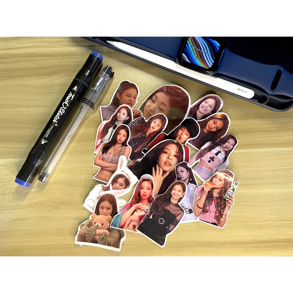 BLACKPINK JENNIE VINYL MAKE UP STICKER-