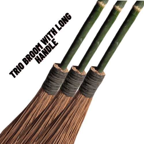 LLCs 3pcs Walis tingting with handle/ Eco friendly Brooms made from