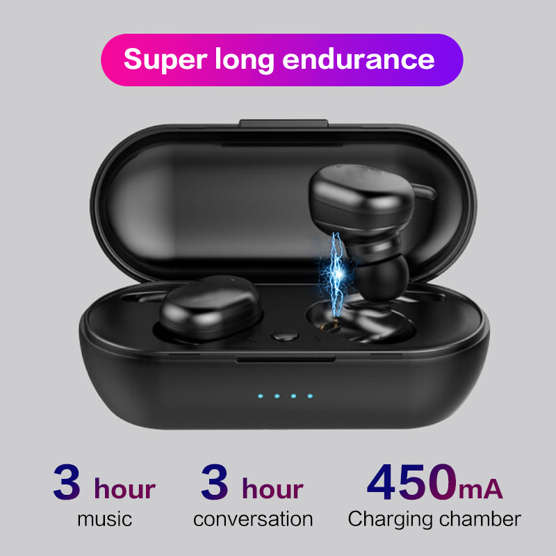 Y30 Bluetooth Headset TWS BT5.0 Wireless Sport Earphones Stereo ...