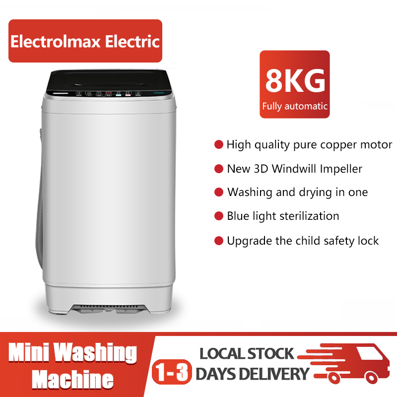 9 kg Fully Automatic Washing Machin ewith Dryer Large capacity energysaving silent washing LED