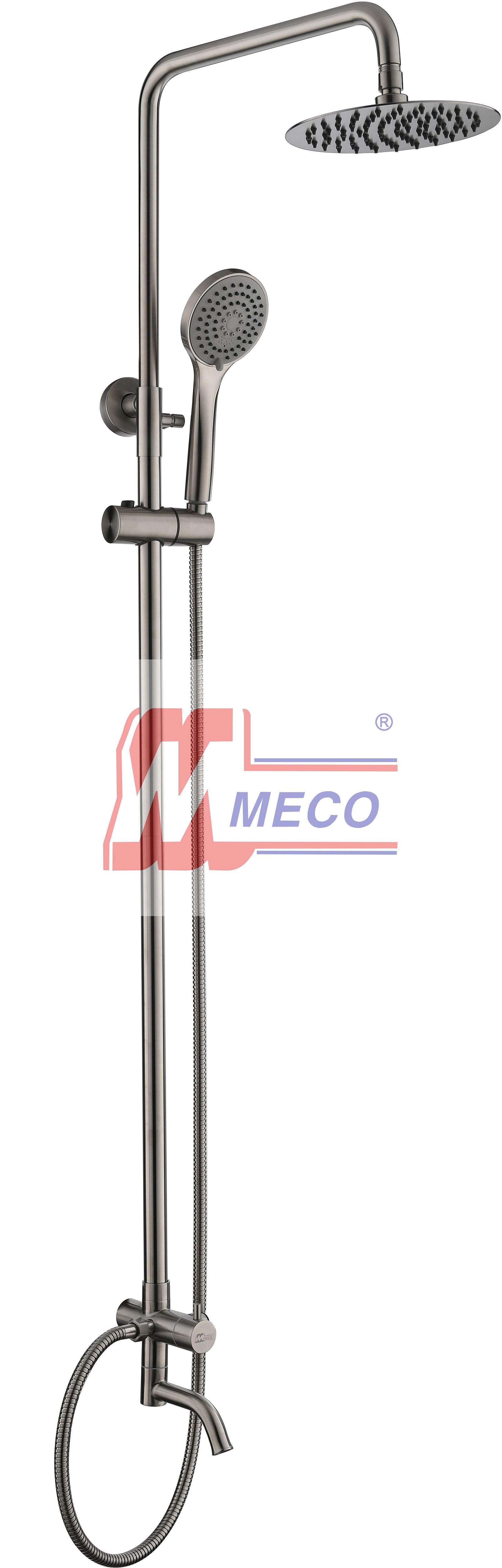 Meco Stainless Steel 304 Single Lever Cold Water Diverter Faucet Shower