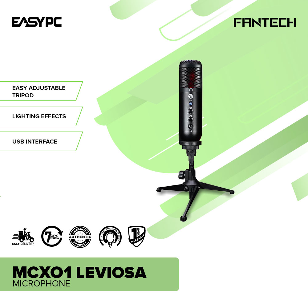 EasyPC Fantech MCXO1 Leviosa Microphone Easy Adjustable Tripod