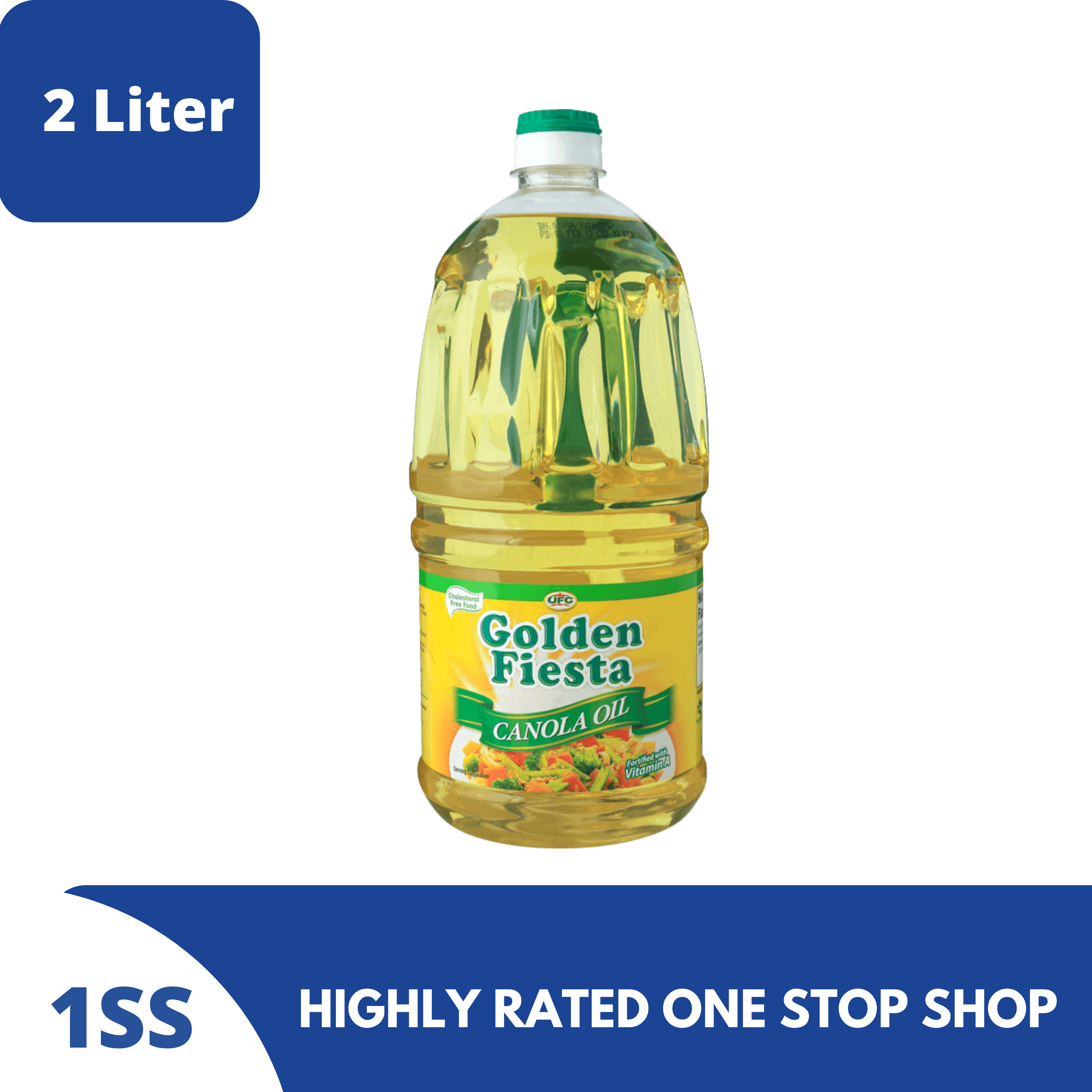UFC Golden Fiesta Canola Oil, 2 Liters Lazada PH